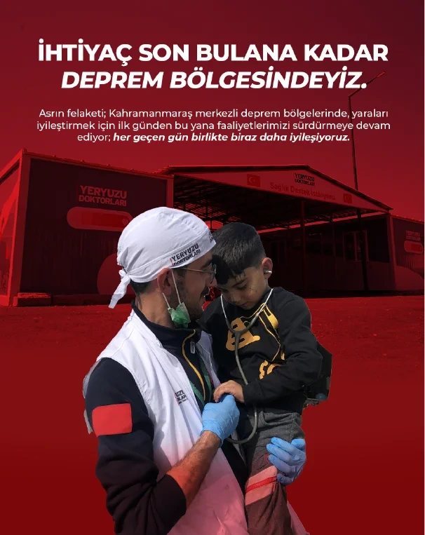 İhtiyaç Son Bulana Kadar Deprem...
