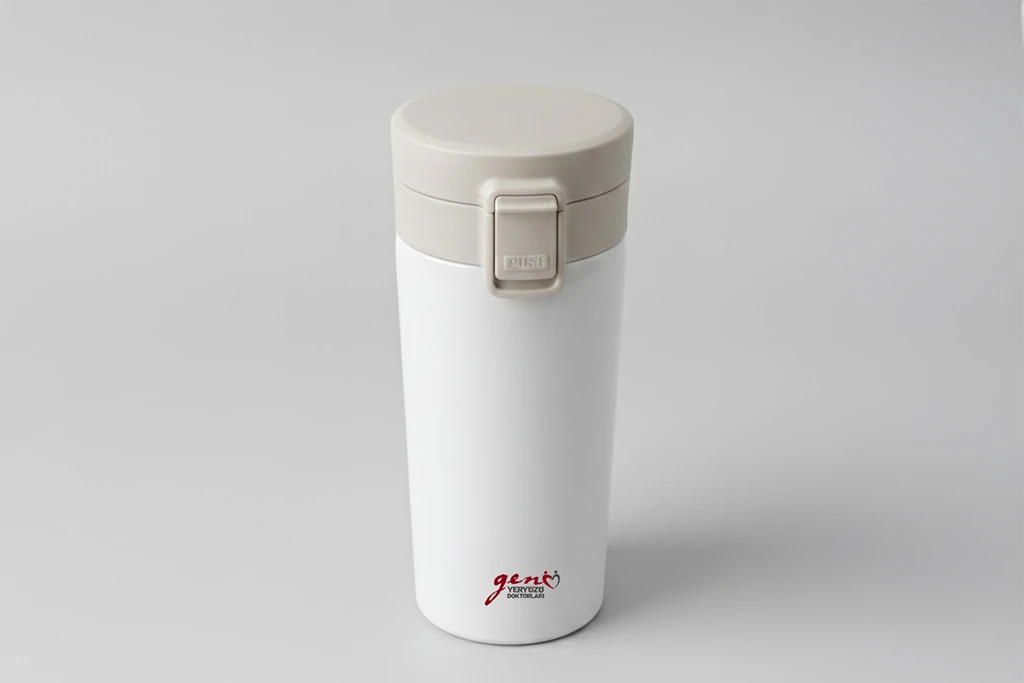 Genç Yeryüzü Doktorları Beyaz Termos - 3